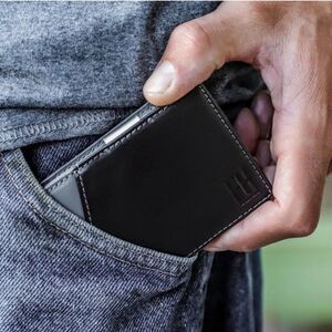 Forest and Harold money clip wallet. NEW